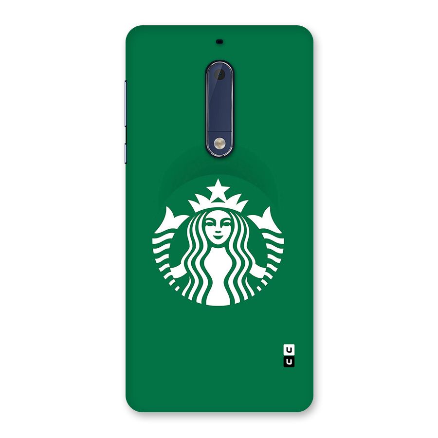 Lady StarBucks Back Case for Nokia 5