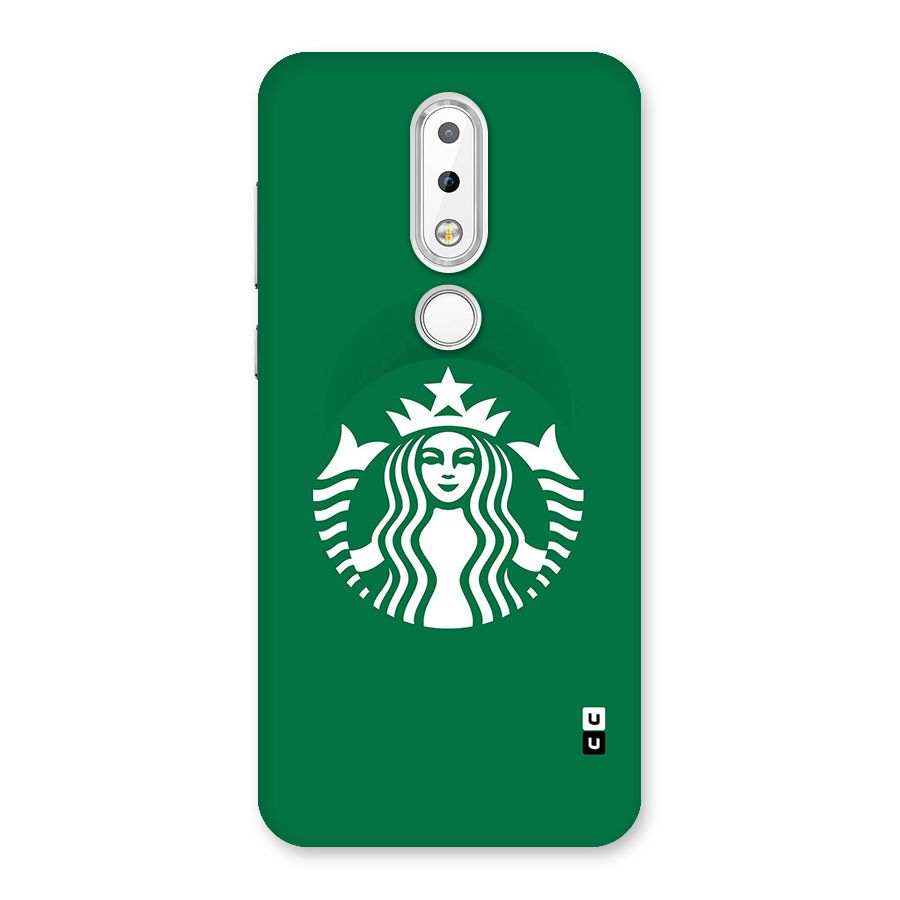 Lady StarBucks Back Case for Nokia 6.1 Plus