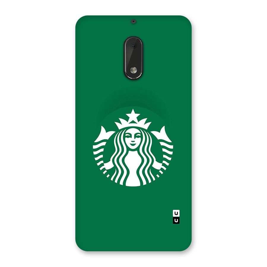 Lady StarBucks Back Case for Nokia 6