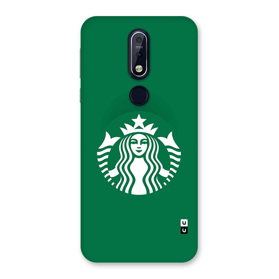Lady StarBucks Back Case for Nokia 7.1