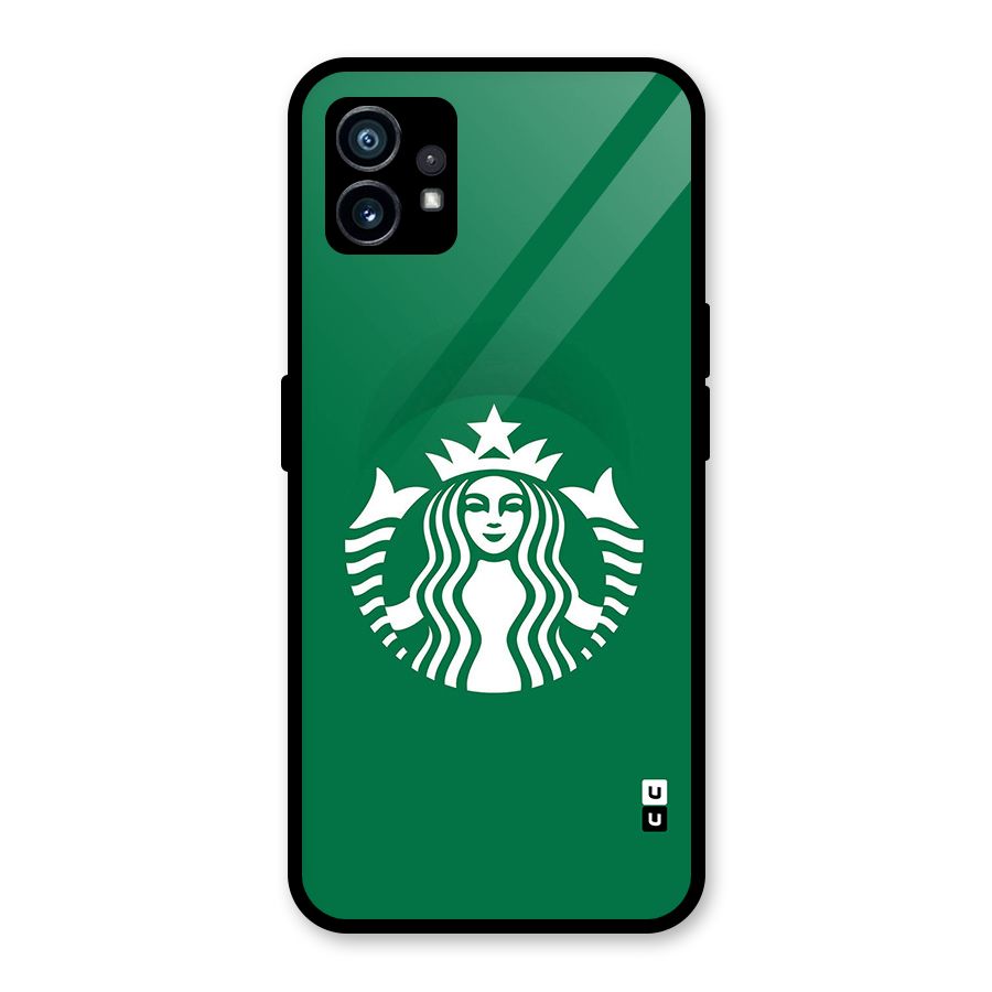 Lady StarBucks Glass Back Case for Nothing Phone 1