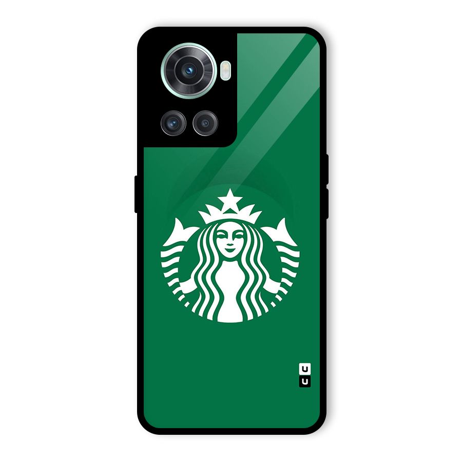 Lady StarBucks Glass Back Case for OnePlus 10R