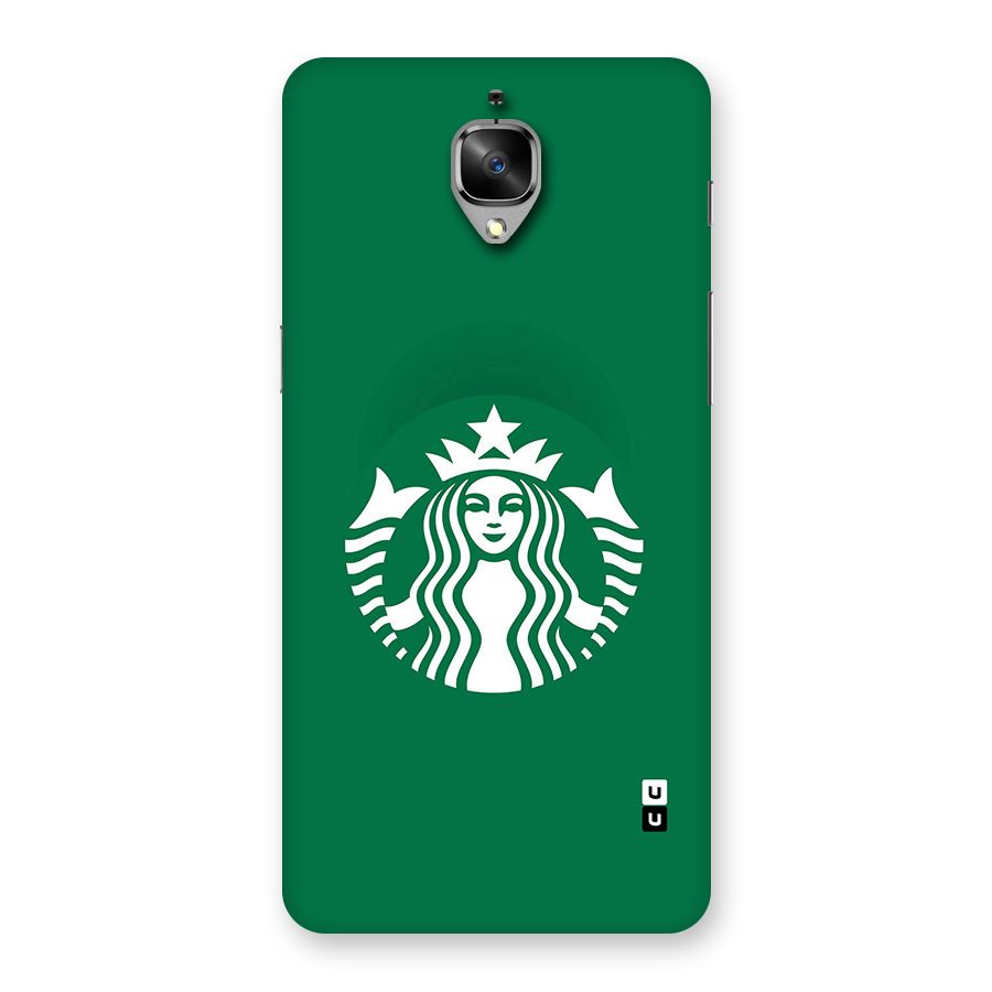 Lady StarBucks Back Case for OnePlus 3