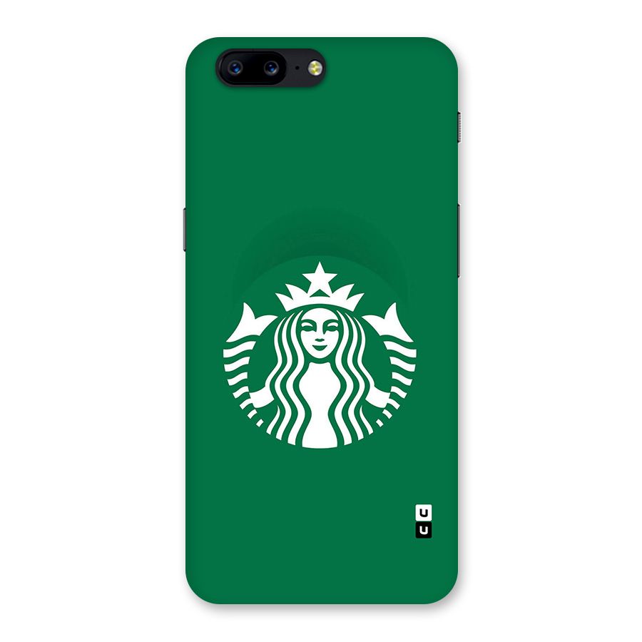 Lady StarBucks Back Case for OnePlus 5