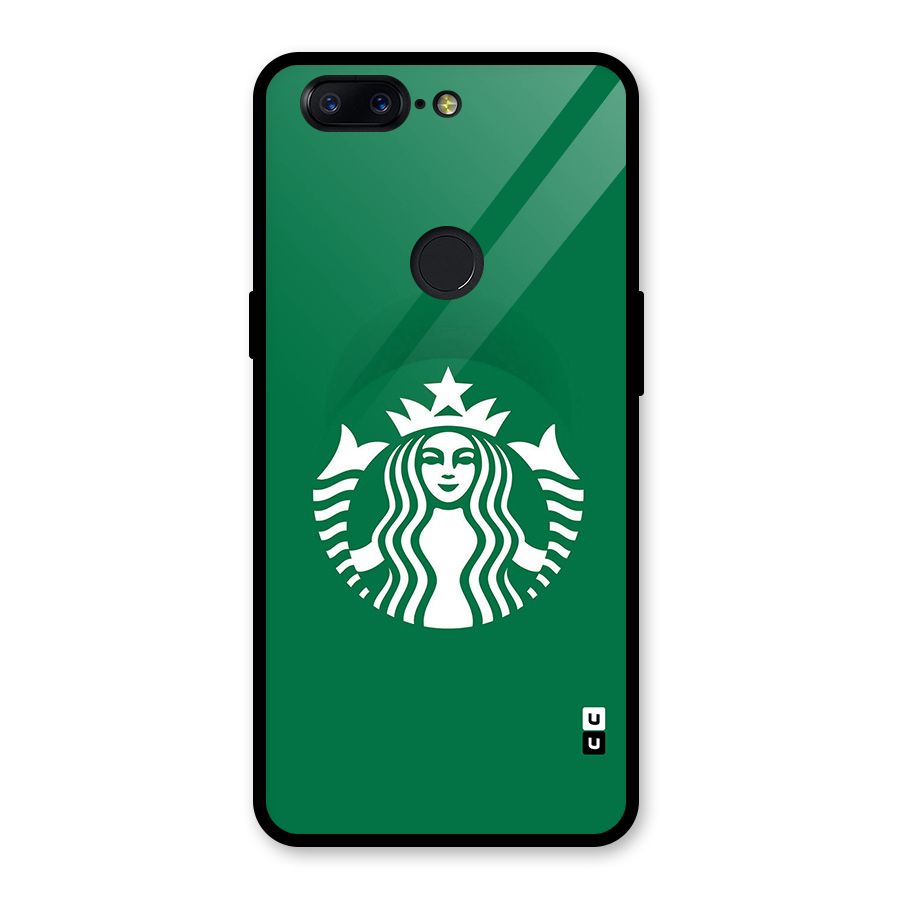 Lady StarBucks Glass Back Case for OnePlus 5T