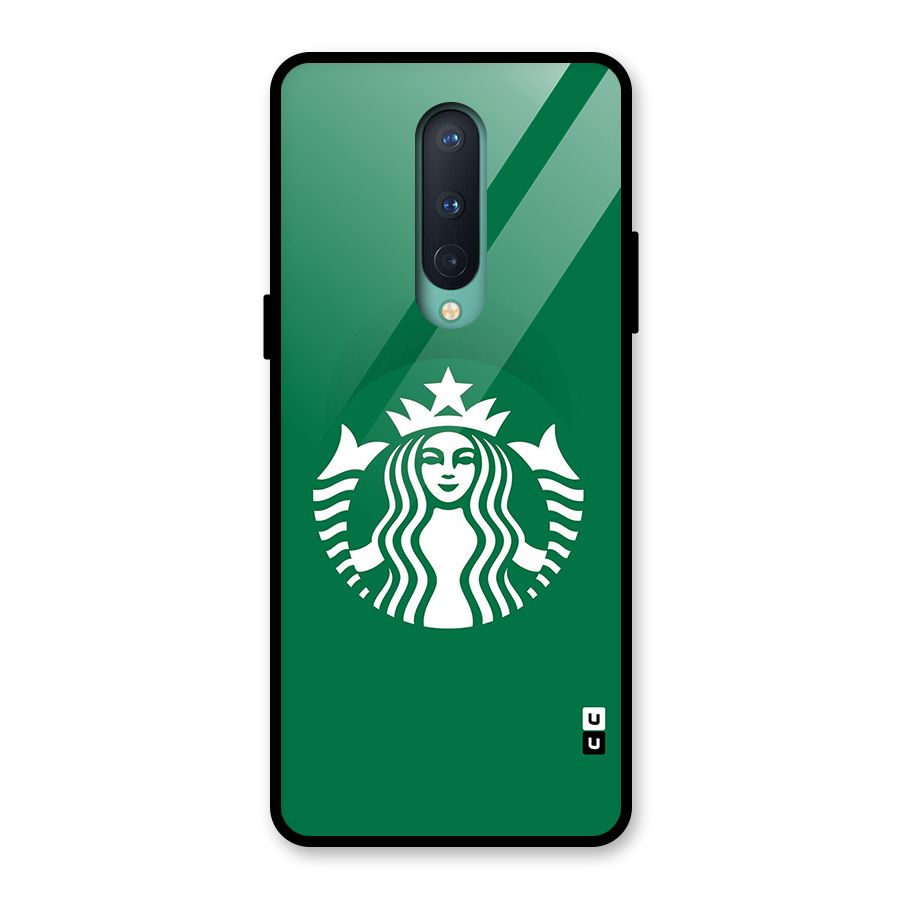 Lady StarBucks Glass Back Case for OnePlus 8