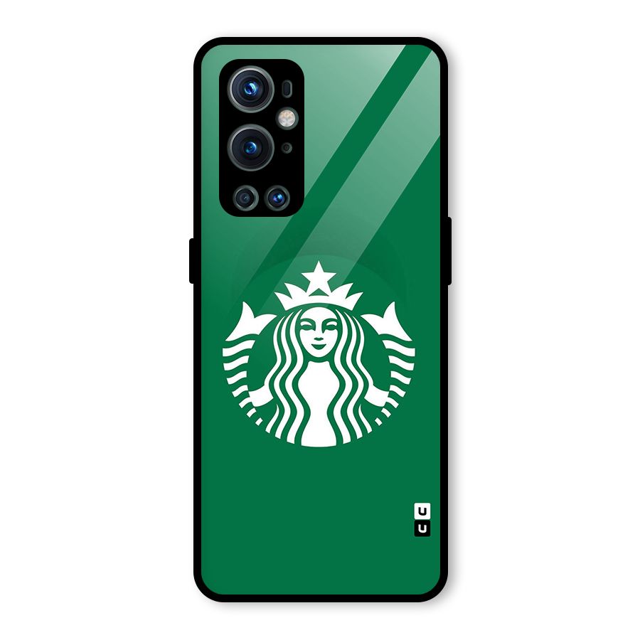 Lady StarBucks Glass Back Case for OnePlus 9 Pro