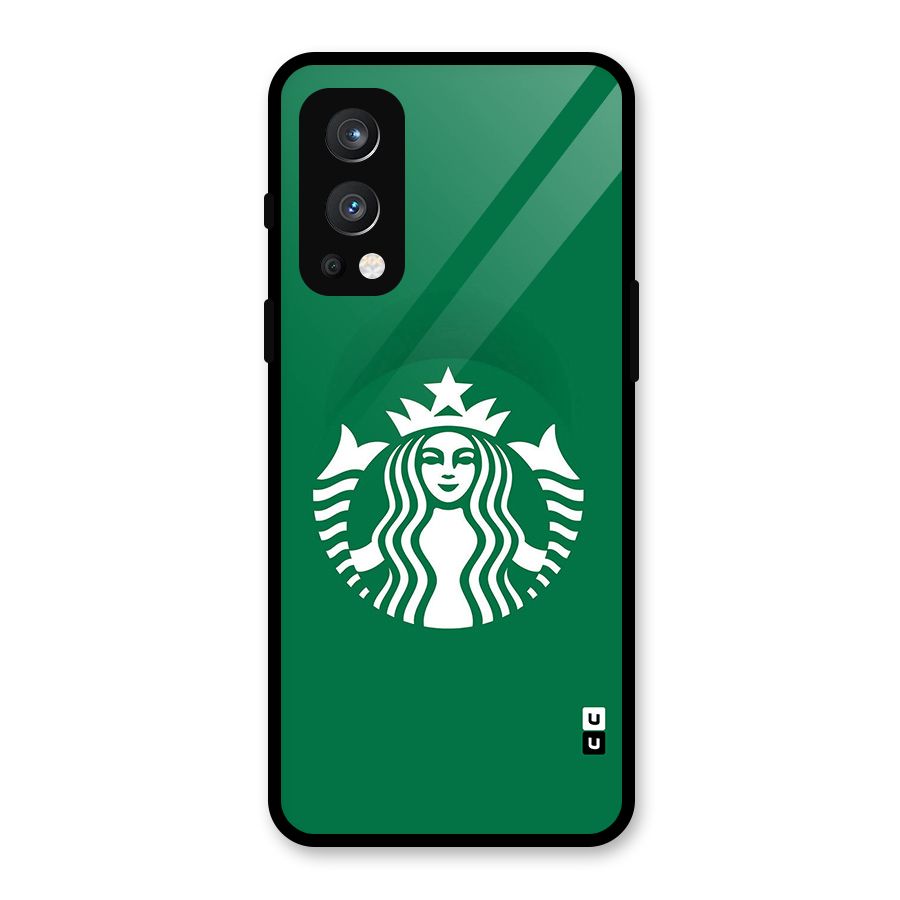 Lady StarBucks Glass Back Case for OnePlus Nord 2 5G