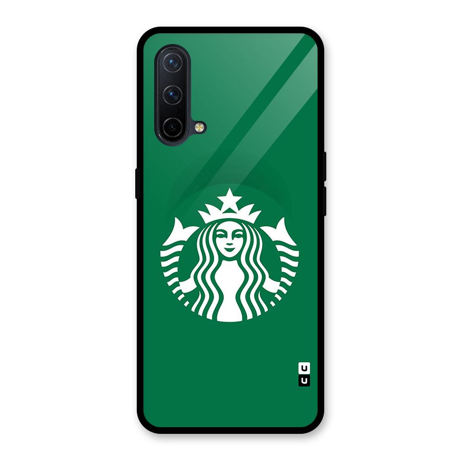 Lady StarBucks Glass Back Case for OnePlus Nord CE 5G