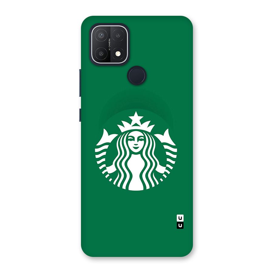 Lady StarBucks Back Case for Oppo A15