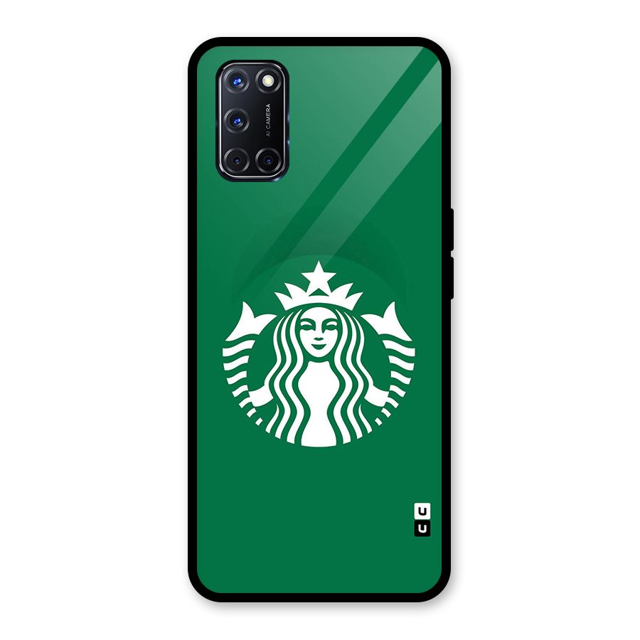 Lady StarBucks Glass Back Case for Oppo A52