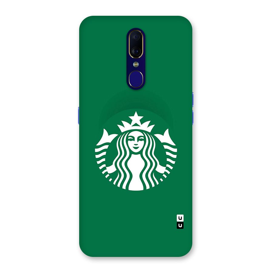 Lady StarBucks Back Case for Oppo A9