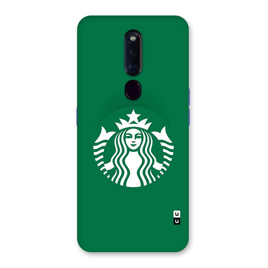 Lady StarBucks Back Case for Oppo F11 Pro