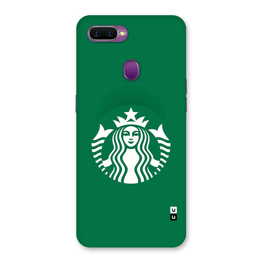 Lady StarBucks Back Case for Oppo F9