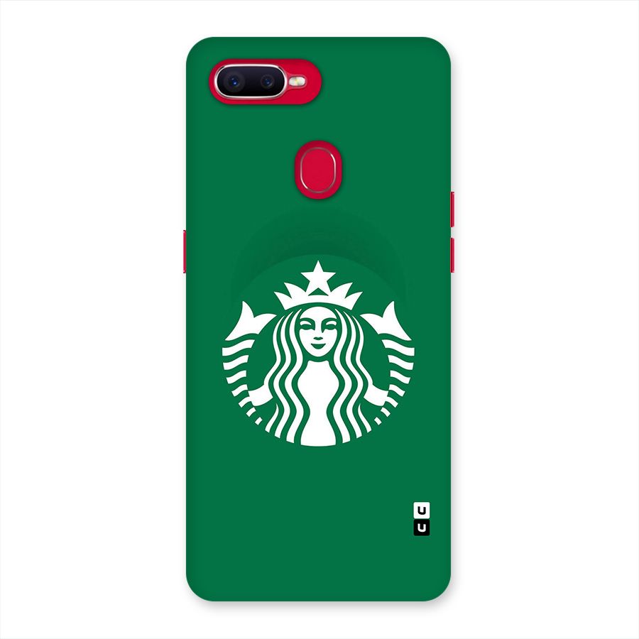 Lady StarBucks Back Case for Oppo F9 Pro