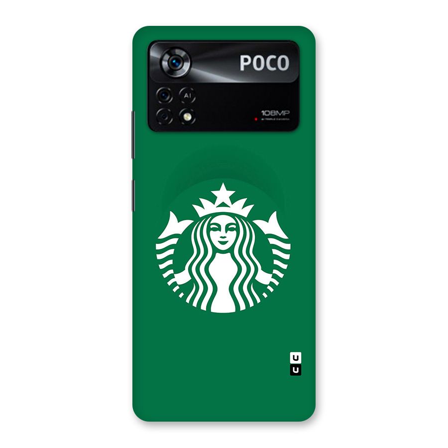 Lady StarBucks Back Case for Poco X4 Pro 5G
