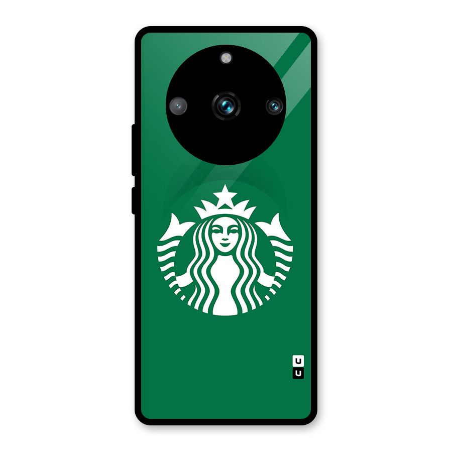 Lady StarBucks Glass Back Case for Realme 11 Pro Plus