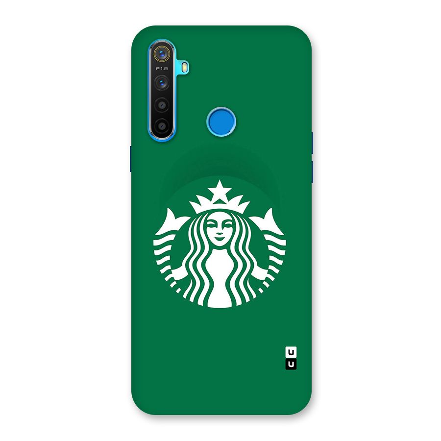 Lady StarBucks Back Case for Realme 5
