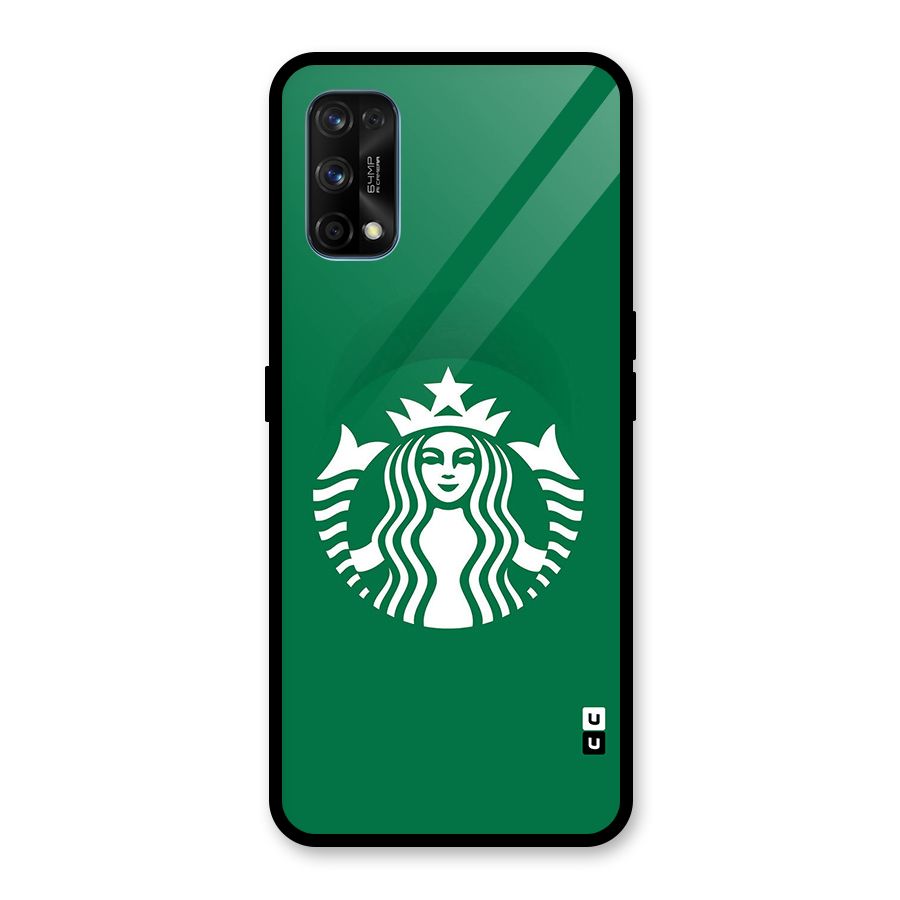 Lady StarBucks Glass Back Case for Realme 7 Pro