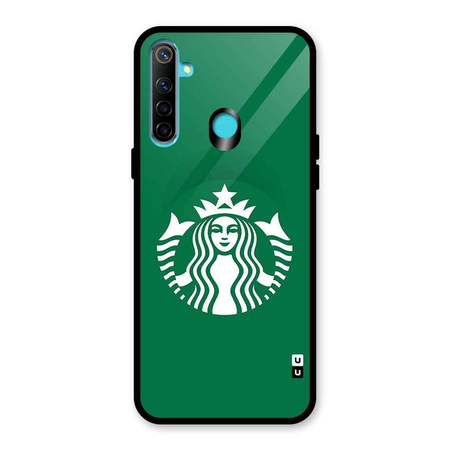 Lady StarBucks Glass Back Case for Realme Narzo 10