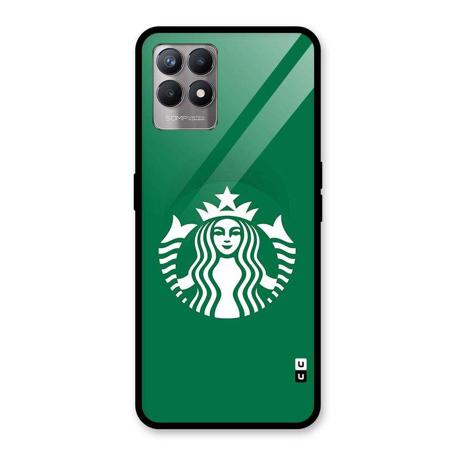 Lady StarBucks Glass Back Case for Realme Narzo 50