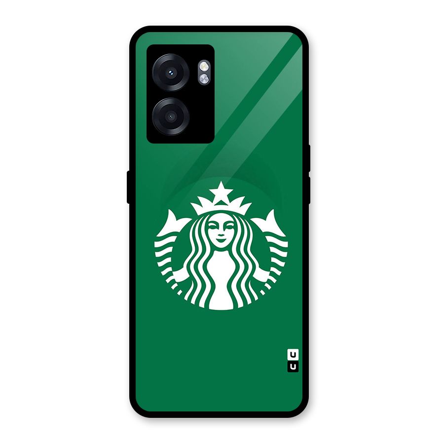 Lady StarBucks Glass Back Case for Realme Narzo 50 5G