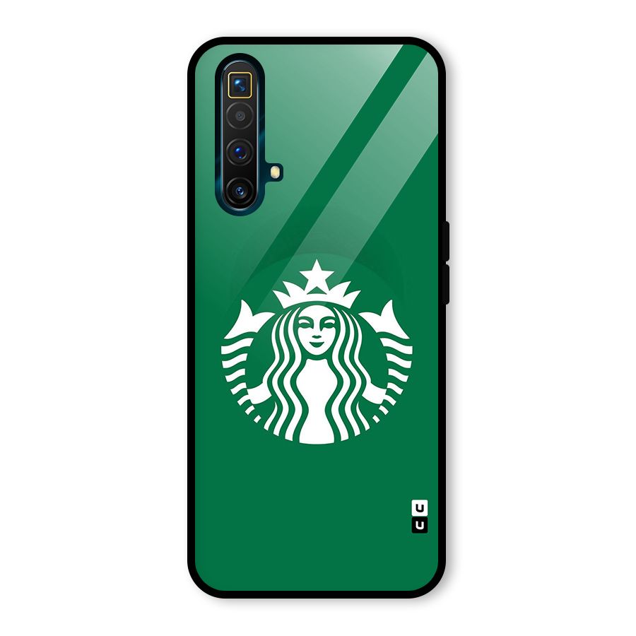 Lady StarBucks Glass Back Case for Realme X3