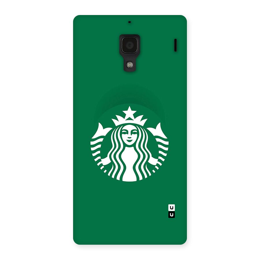 Lady StarBucks Back Case for Redmi 1s