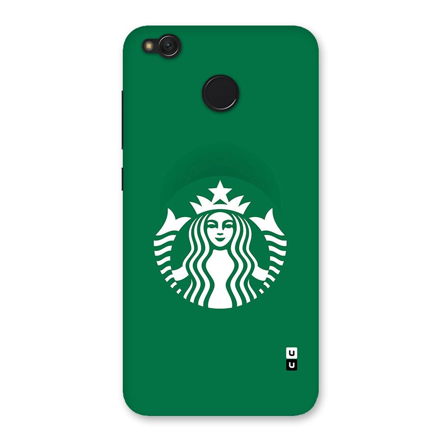 Lady StarBucks Back Case for Redmi 4
