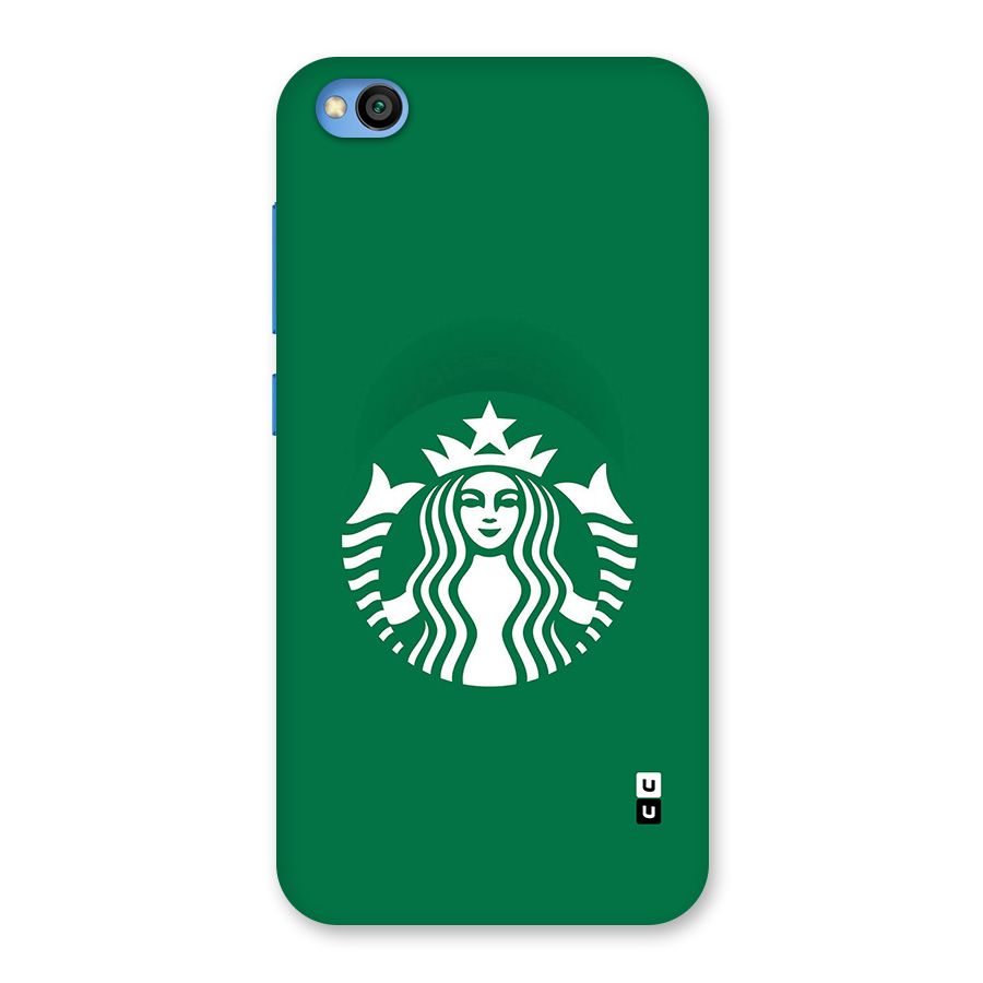 Lady StarBucks Back Case for Redmi Go