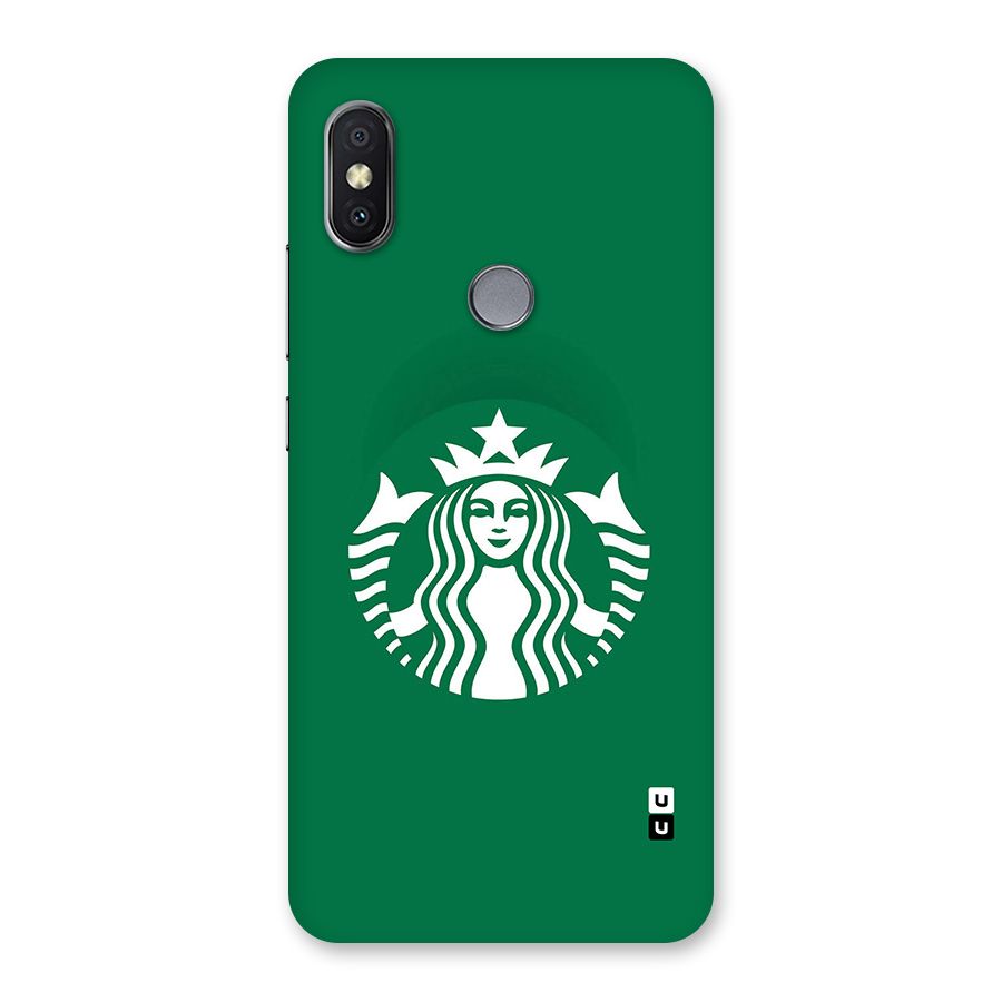 Lady StarBucks Back Case for Redmi Y2