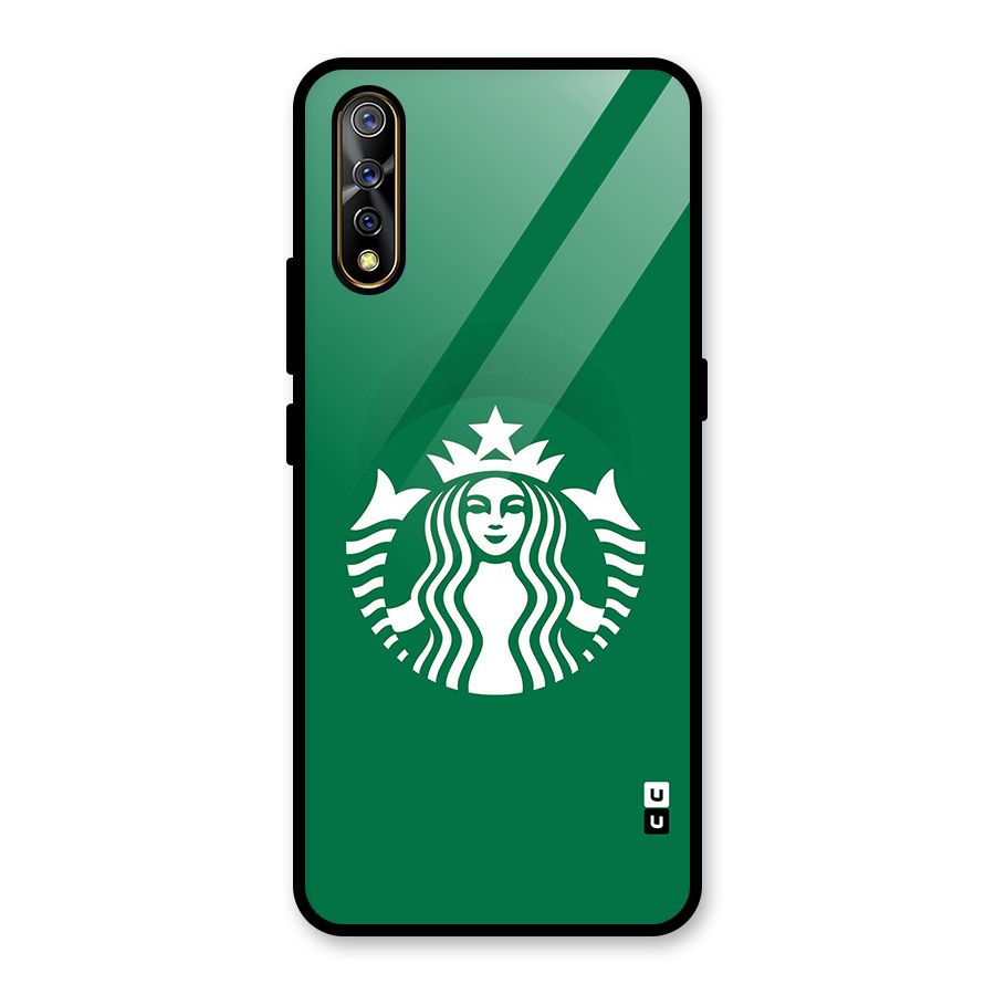 Lady StarBucks Glass Back Case for Vivo S1