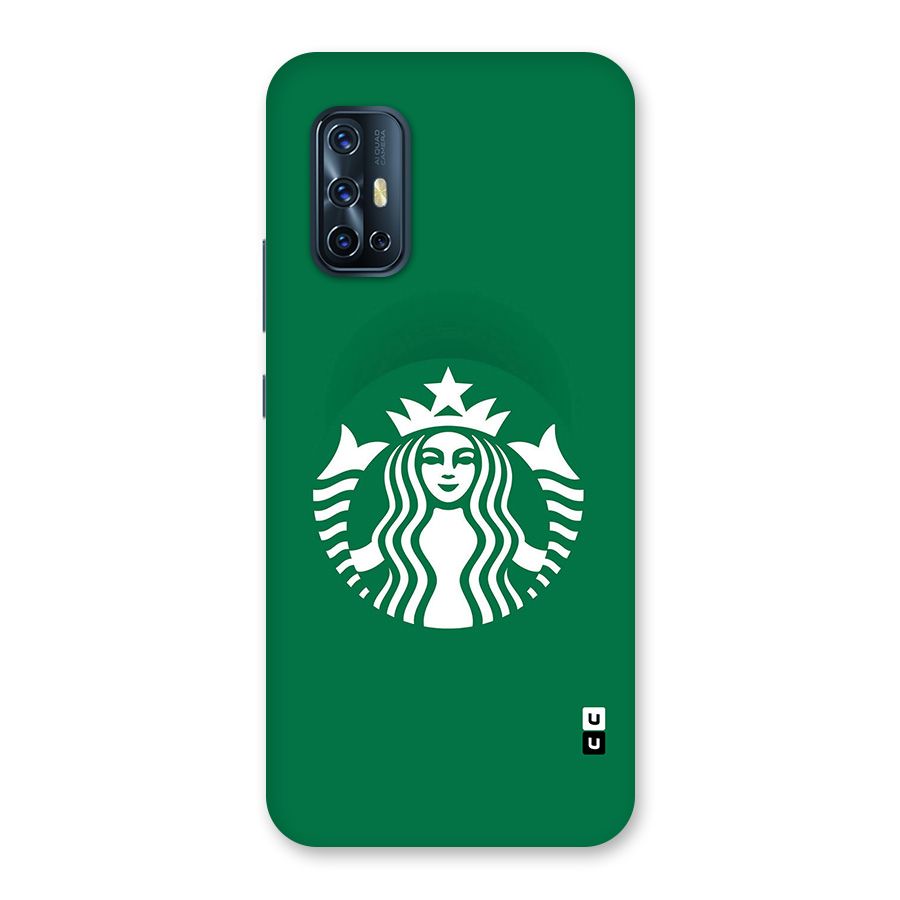 Lady StarBucks Back Case for Vivo V17