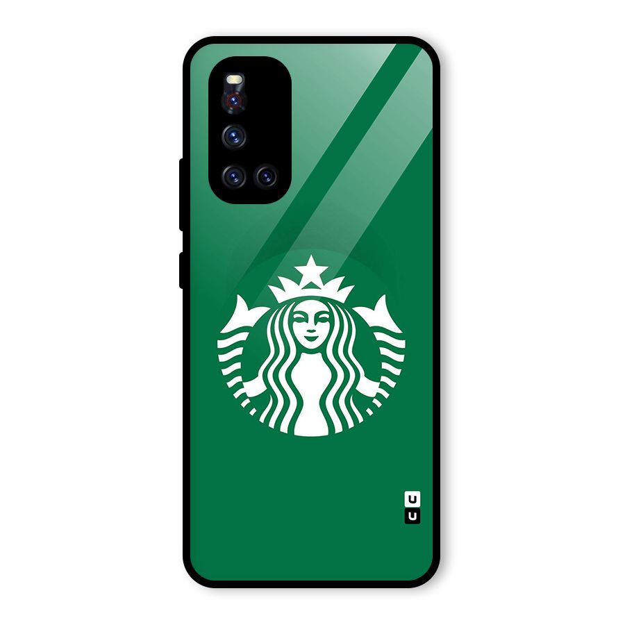 Lady StarBucks Glass Back Case for Vivo V19