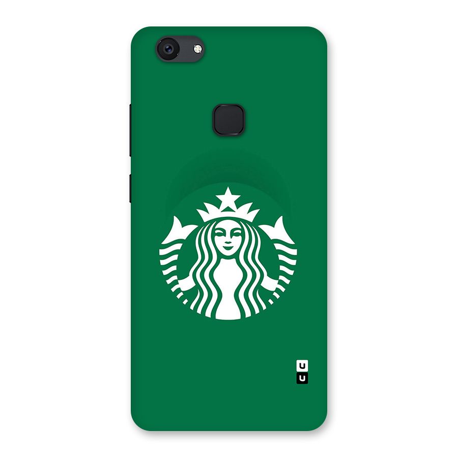 Lady StarBucks Back Case for Vivo V7 Plus