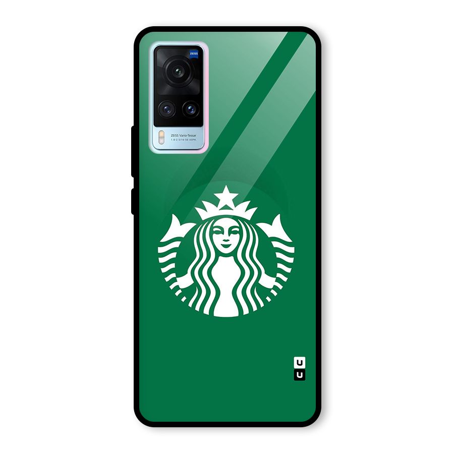 Lady StarBucks Glass Back Case for Vivo X60