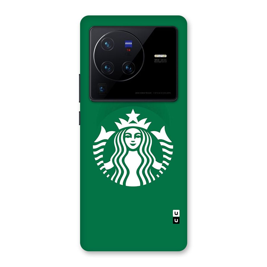 Lady StarBucks Back Case for Vivo X80 Pro