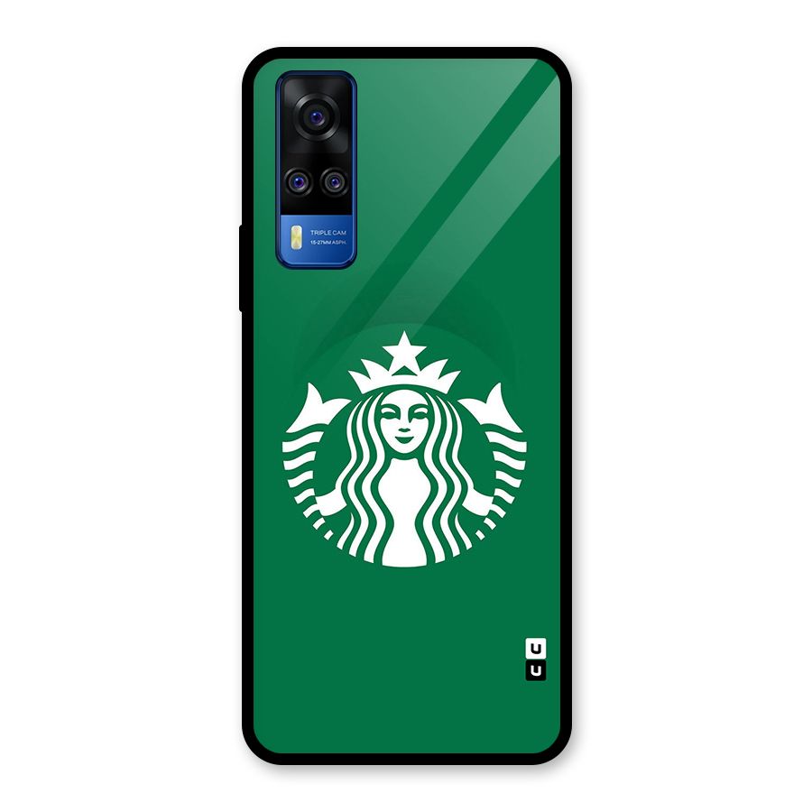 Lady StarBucks Glass Back Case for Vivo Y31
