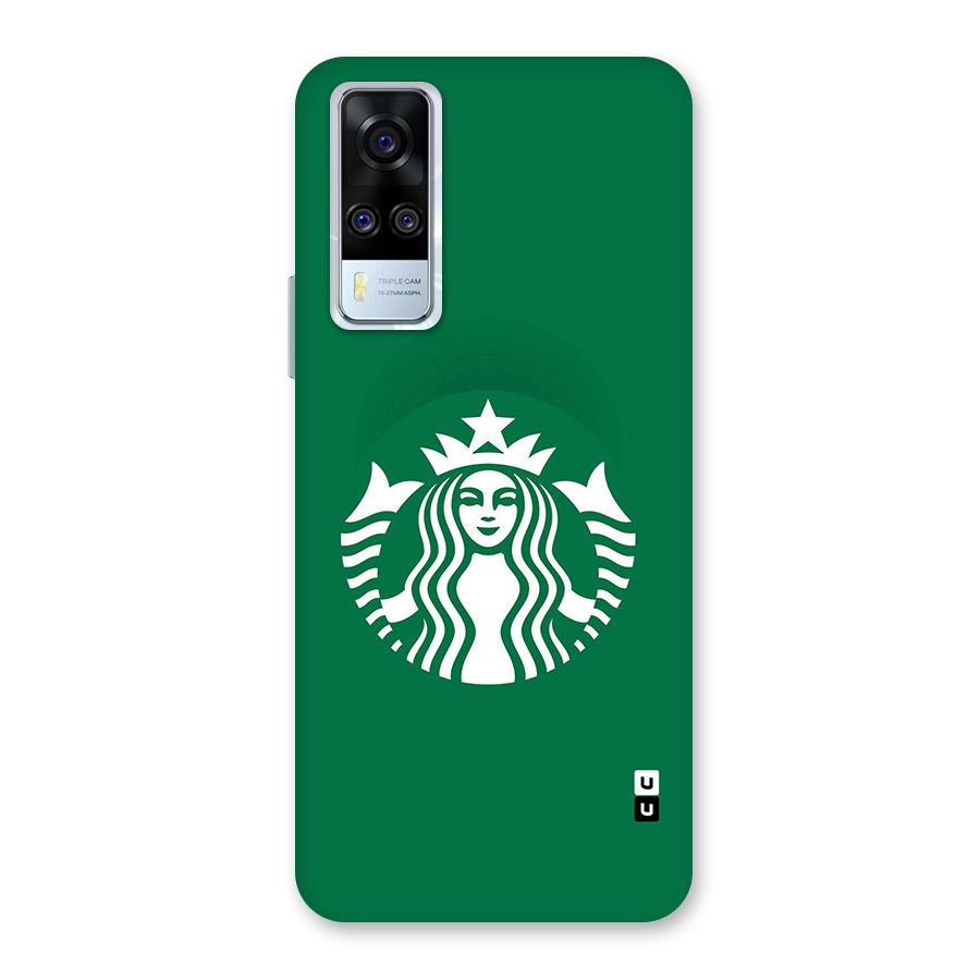 Lady StarBucks Glass Back Case for Vivo Y51