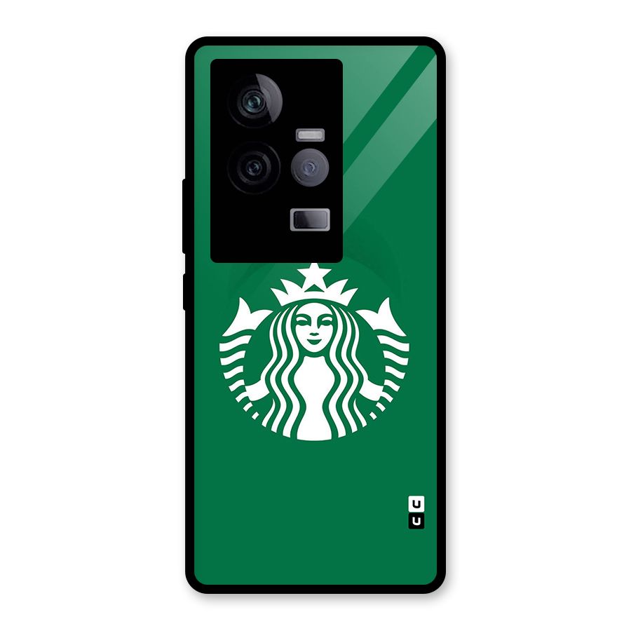 Lady StarBucks Glass Back Case for Vivo iQOO 11 5G