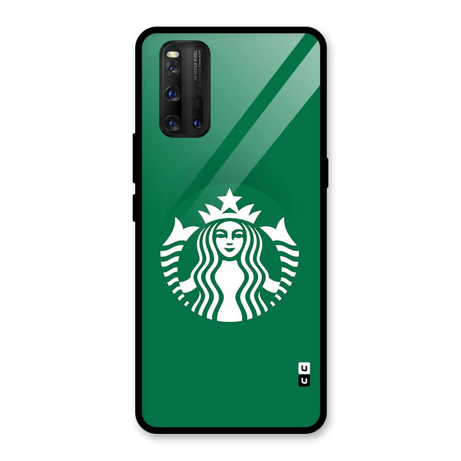 Lady StarBucks Glass Back Case for Vivo iQOO 3