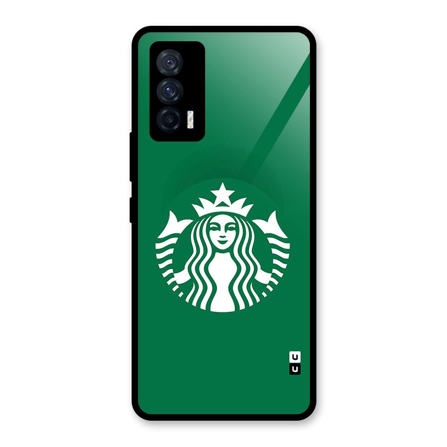 Lady StarBucks Glass Back Case for Vivo iQOO 7 5G