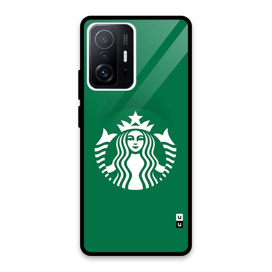 Lady StarBucks Glass Back Case for Xiaomi 11T Pro