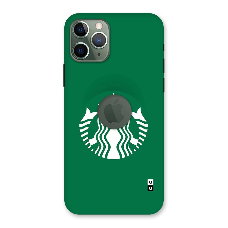 Lady StarBucks Back Case for iPhone 11 Pro Logo Cut