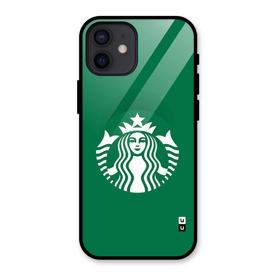 Lady StarBucks Glass Back Case for iPhone 12