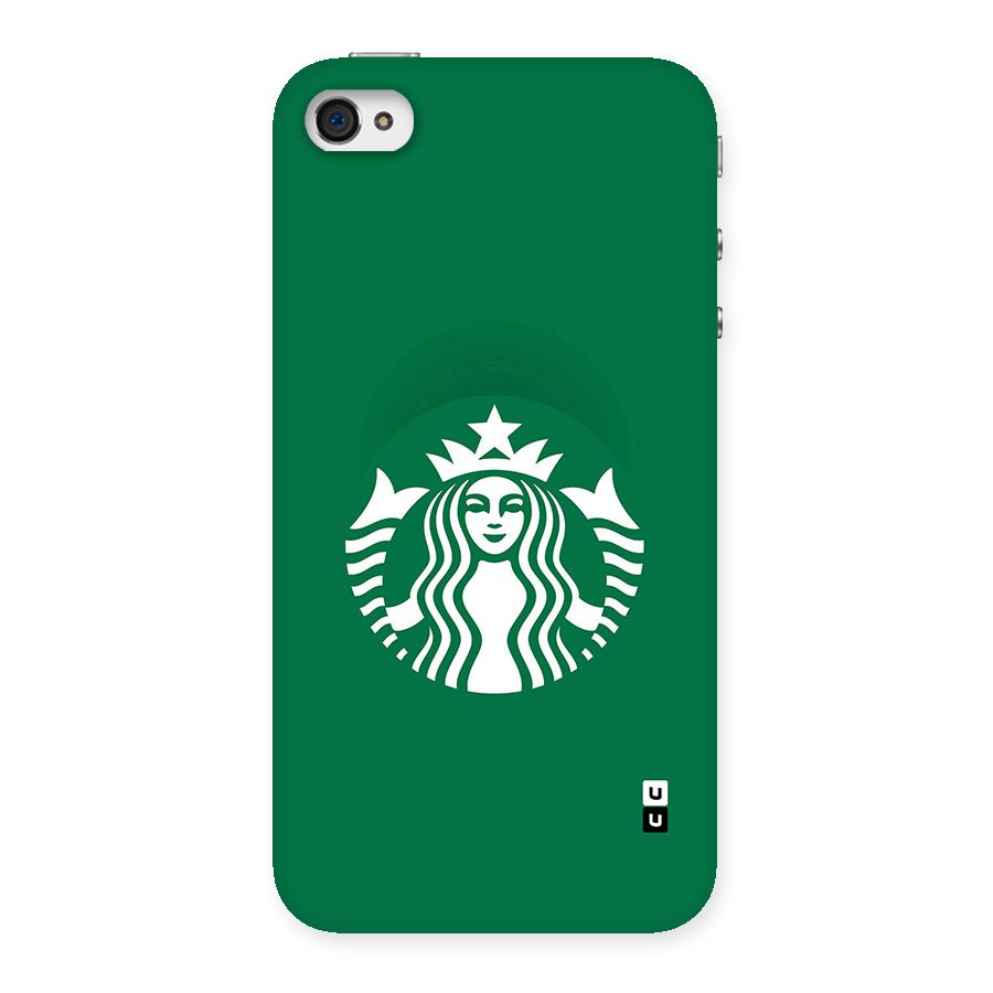 Lady StarBucks Back Case for iPhone 4 4s