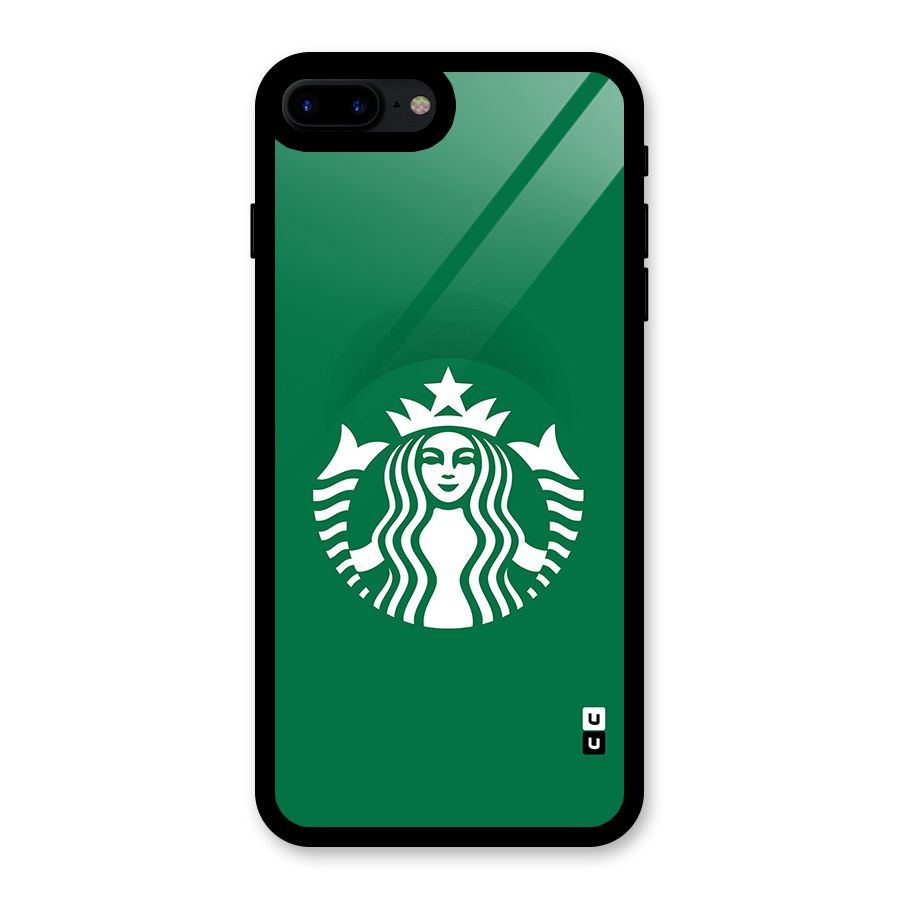Lady StarBucks Glass Back Case for iPhone 7 Plus