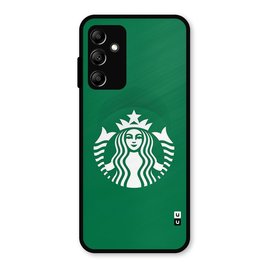 Lady StarBucks Metal Back Case for Galaxy A14 5G