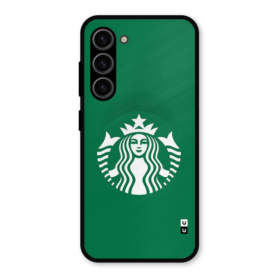 Lady StarBucks Metal Back Case for Galaxy S23