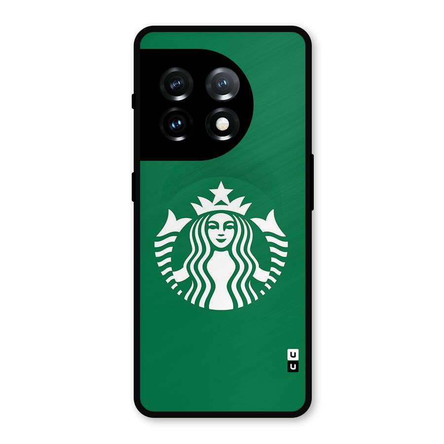 Lady StarBucks Metal Back Case for OnePlus 11